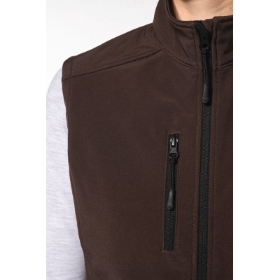Ladies' softshell bodywarmer